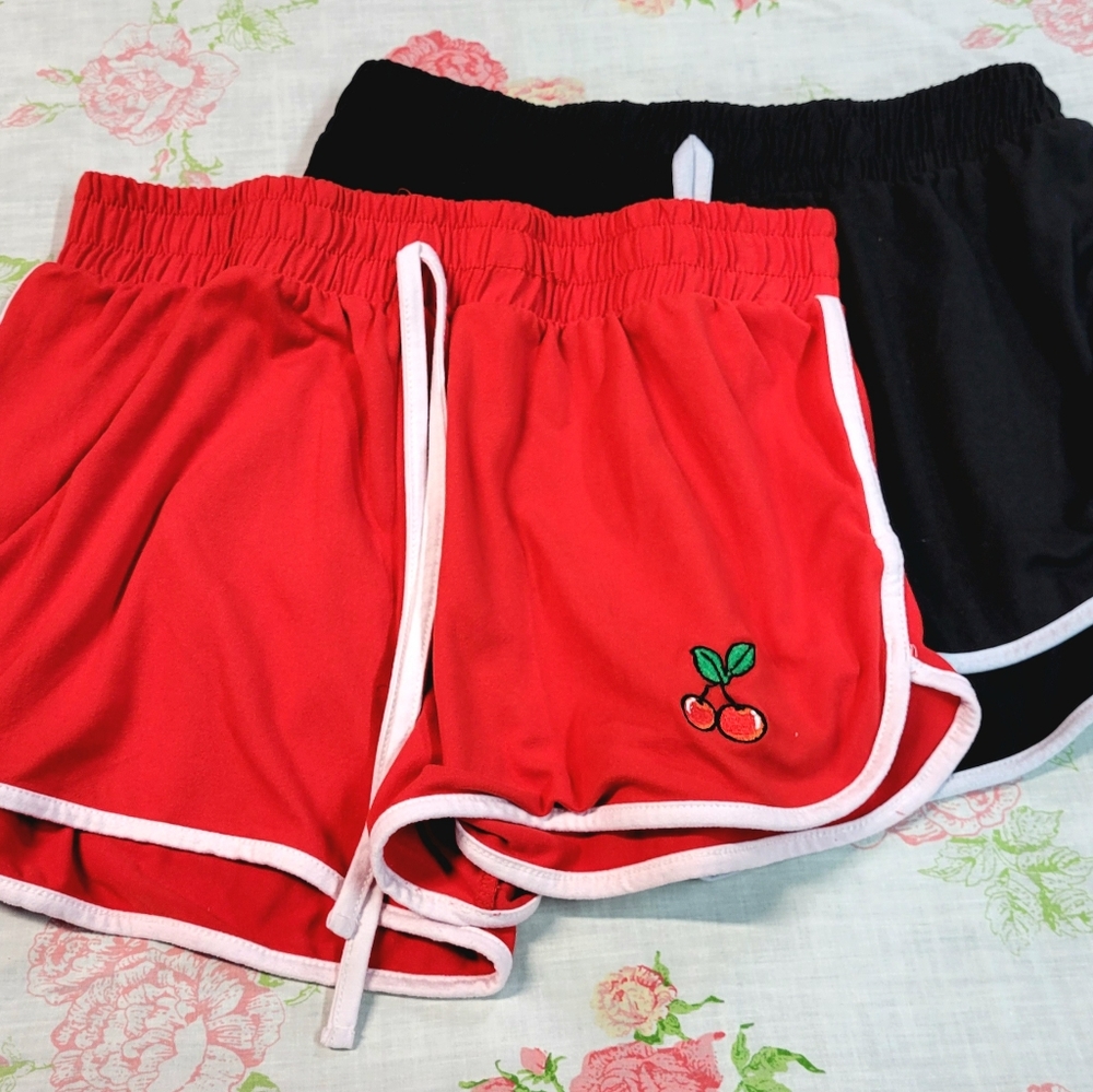 🍒 2 pair lounge shorts